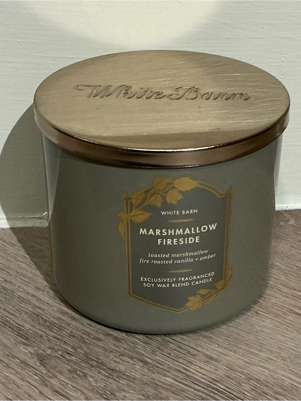 Marshmallow Fireside Bath & Body Works 3-Wick Candle